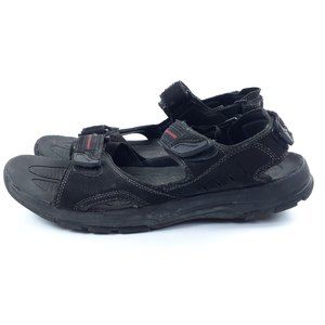 Mens Sandals 12 River Crossing Heel Strap Secure Water Rock X Black